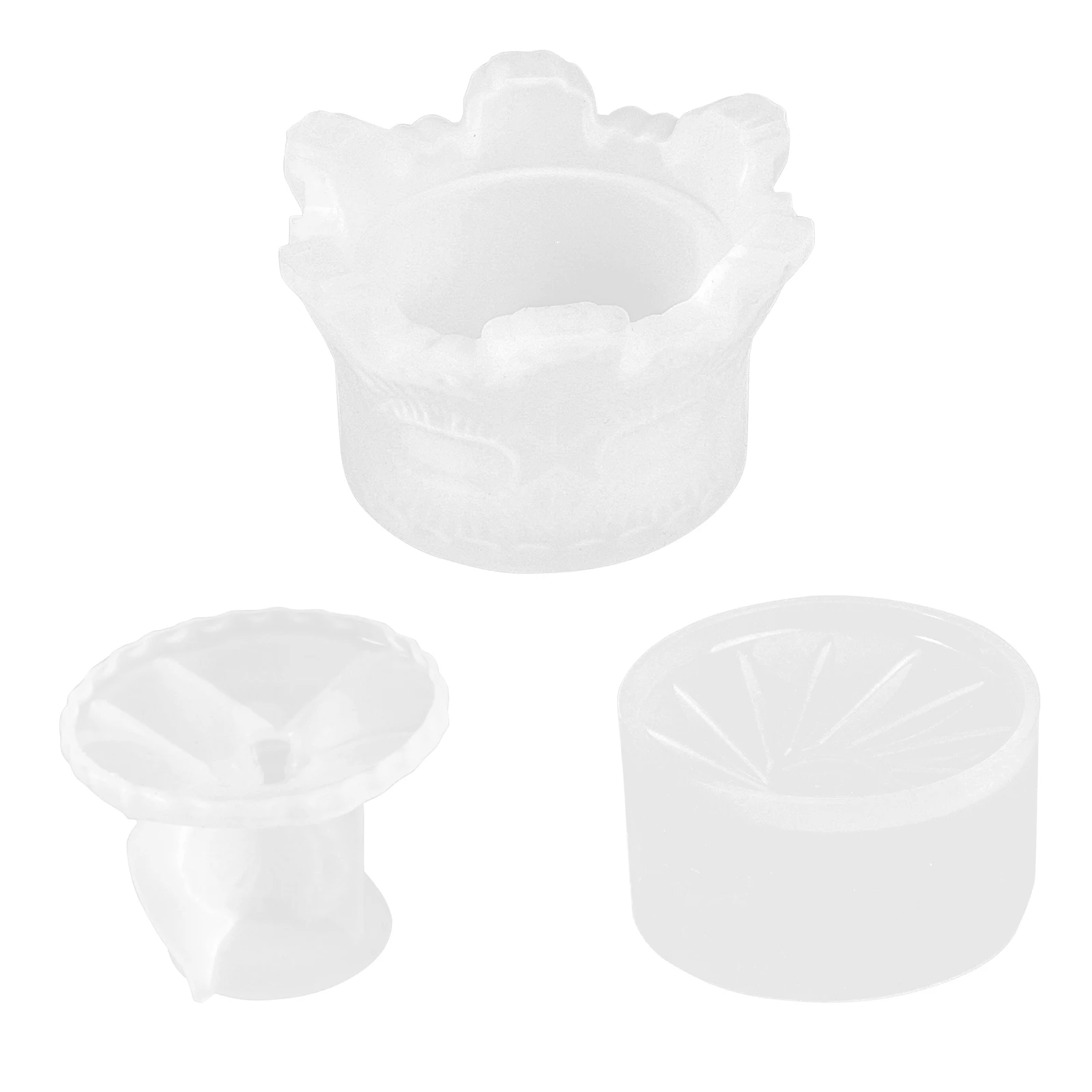 

Silicone Crystal Crown Storage Box Mold DIY Epoxy Resin H made Jewelry Tool Kit Safe Odorless Flexible Easy Clean