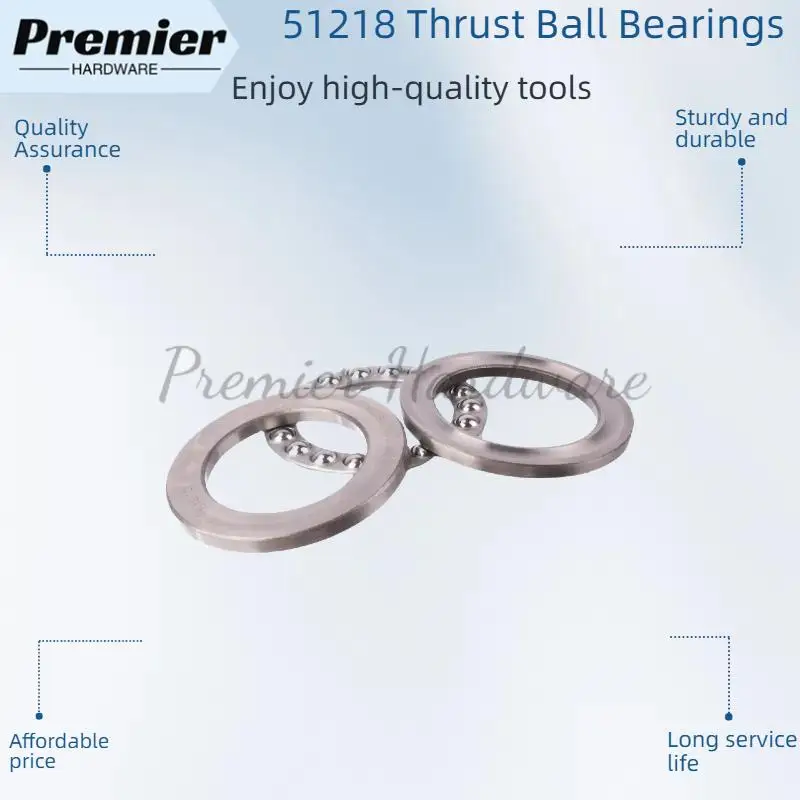 Deep Groove Ball Bearing Unique Design Hot Sale 51218 Bearing Not Lagging Series Thrust Ball Bearing