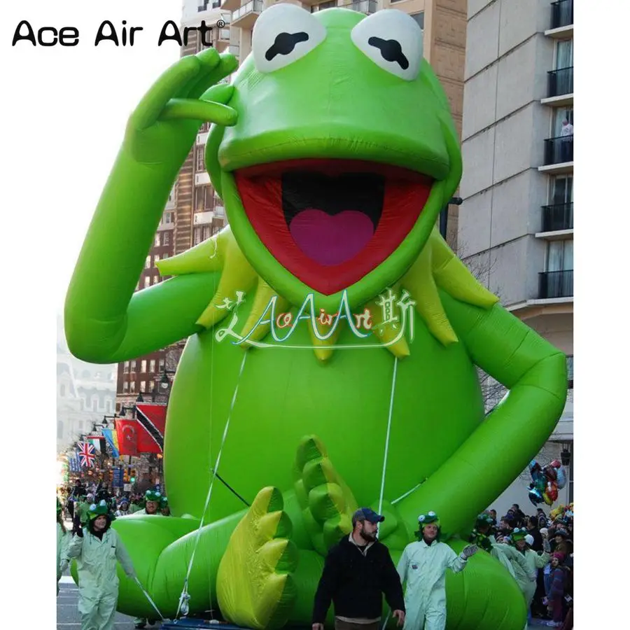 

New Design Inflatable Green Frog Animal Model With Air Blower For Advertising/ Party/Show Decoration Made By Ace Air Art