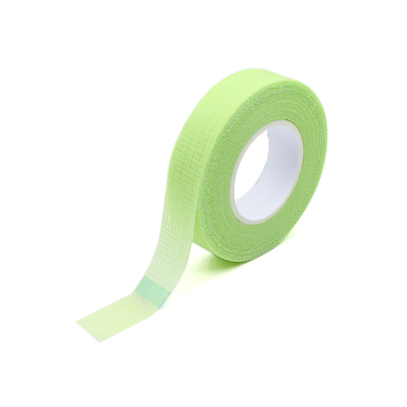 5pcs New Lint-free Tape Green Non-woven Wrap Tape  Under Eye Paper Pads Tape Eye Pads Eyelash Extension tool