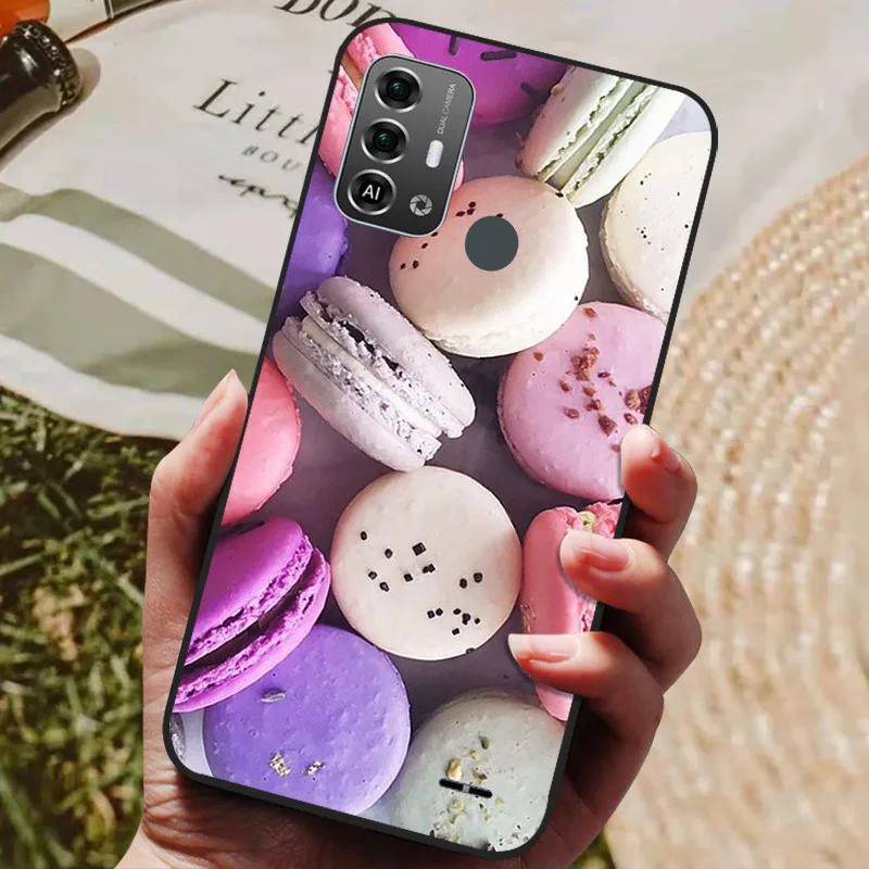 For ZTE Blade A53 Pro Case Shockproof Flower Back Cover For ZTE Blade A53 Pro astronaut Soft Silicone Phone Fundas Bumper A53Pro