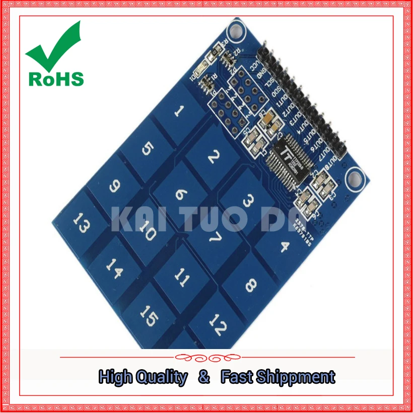 TTP229 16-channel/way Capacitive Touch Switch Digital Sensor Module Board