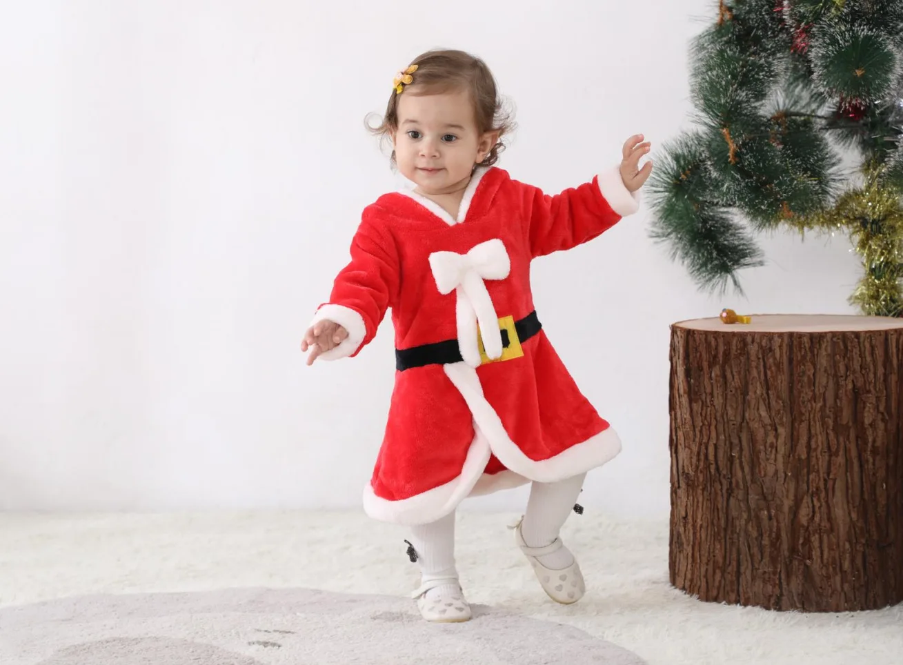 

New Winter Collection for Christmas Beautiful Red Baby Girl Dresses/Christmas Shawl 3280