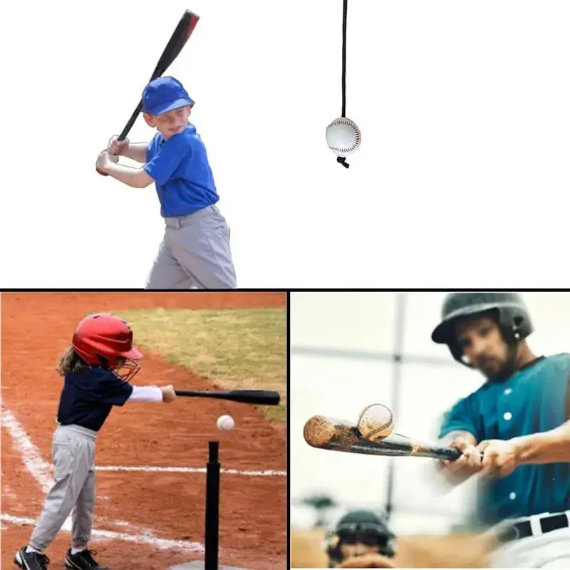 Baseball Batting Trainer Softball Baseball Batting Training Rope Teens Adults Practice Baseball Swing Skills Hand Eye