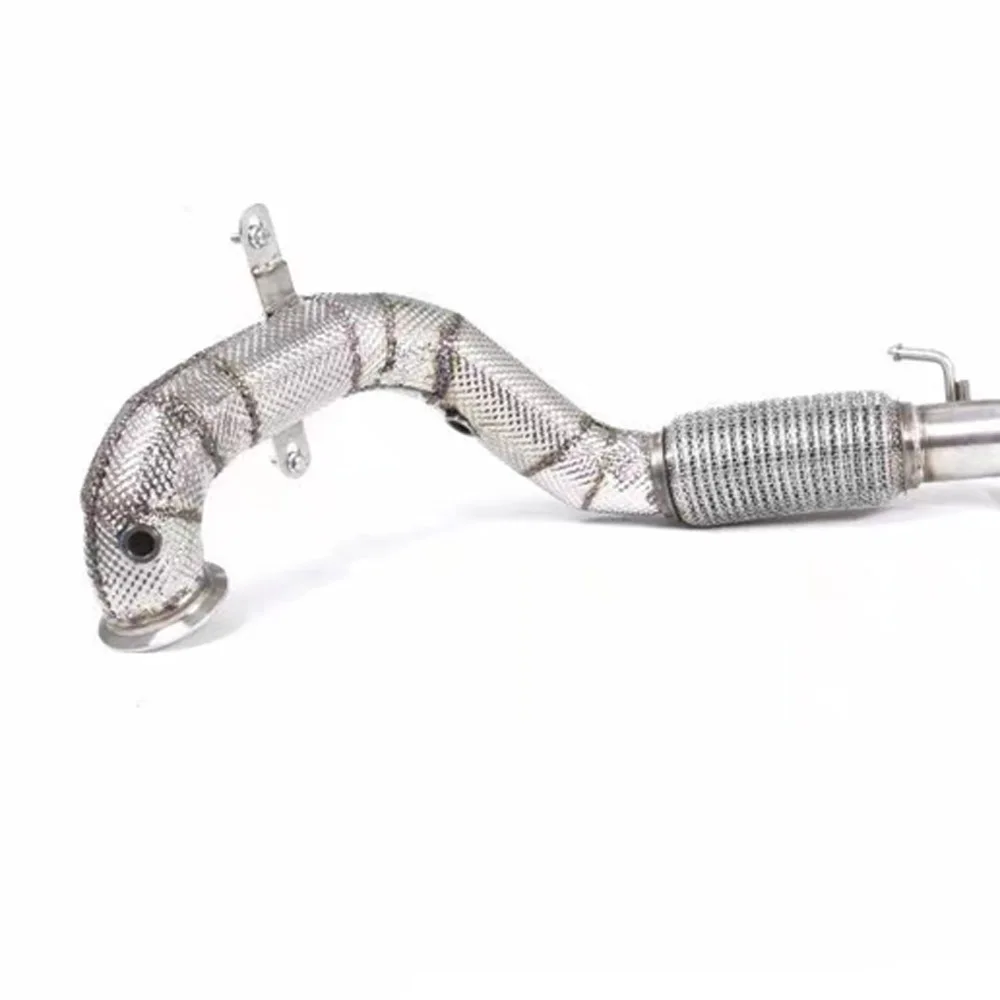 1 Set Car Exhaust Modified  Downpipe Auto Part Stainless Steel Down Pipe For Volkswagen Golf 7 7 R Line 1.4T 1.6T