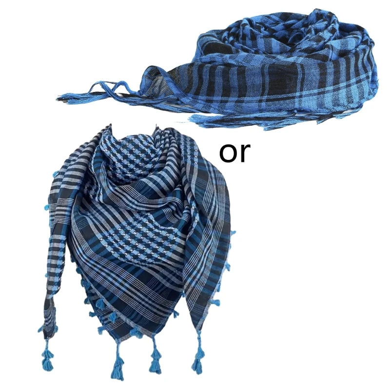 Y166 miękki szalik arabska taktyka pustynny szalik Shemagh szaliki dla mężczyzn kobiety chusta na głowę