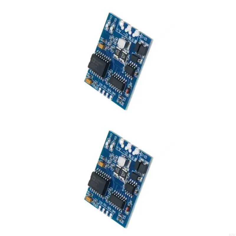 H7BC Single Chip UART TTL to RS485 Interfaces Board With Optocoupler Isolation And LED Indicators For Automation Use