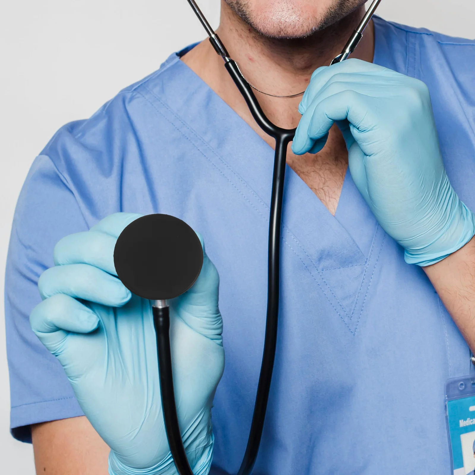 

20Pcs Stethoscope Covers Silicone Protective Head Sleeves Durable Non-Slip Replacement Parts Medical Accessories