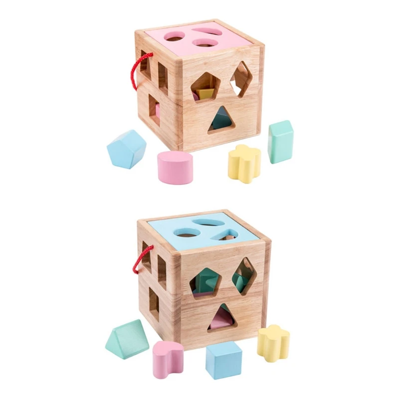 Matching Game for Intelligence Development Wooden Block Early Learning Math Toy