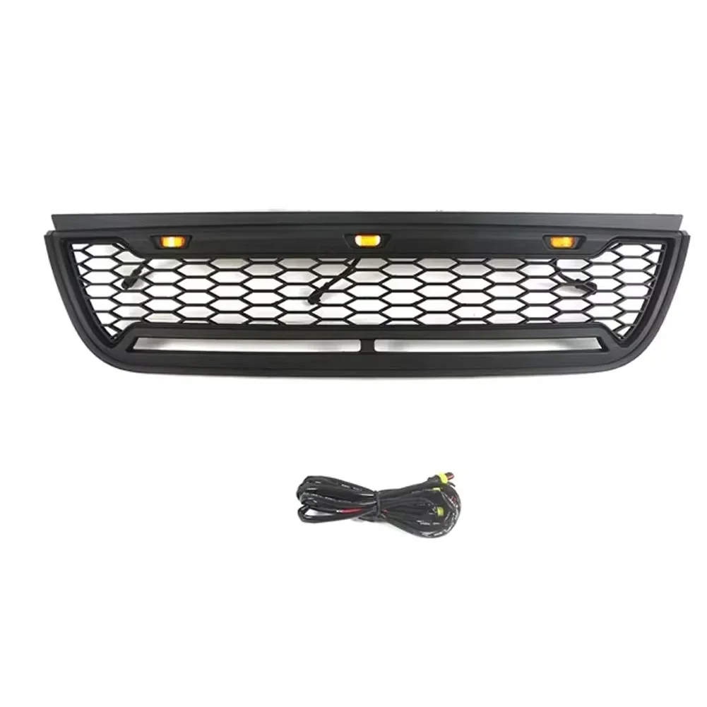 Fit for Ford Explorer 2002-2005 grill with LED lights 2003 EXPLORER front bumper grille accessories modification decoration