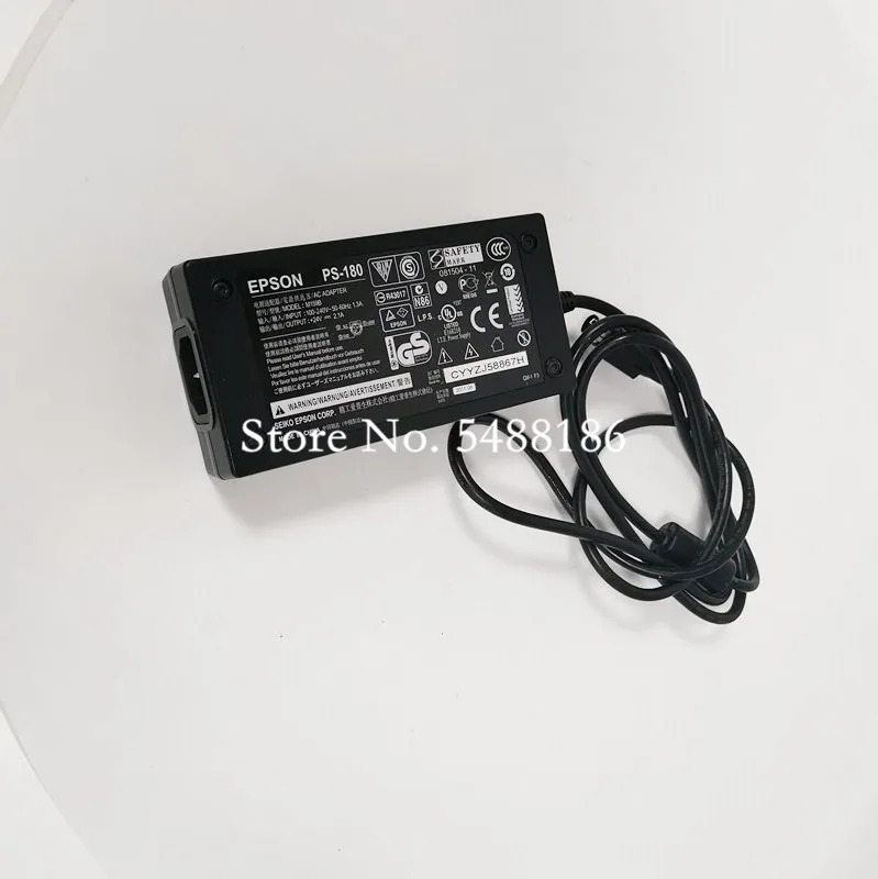 95% New Original Epson PS-180 AC Adapter Power Supply M159B M159A Printers TM-U220 TM-T88VI TM-T88V M244A C8255343