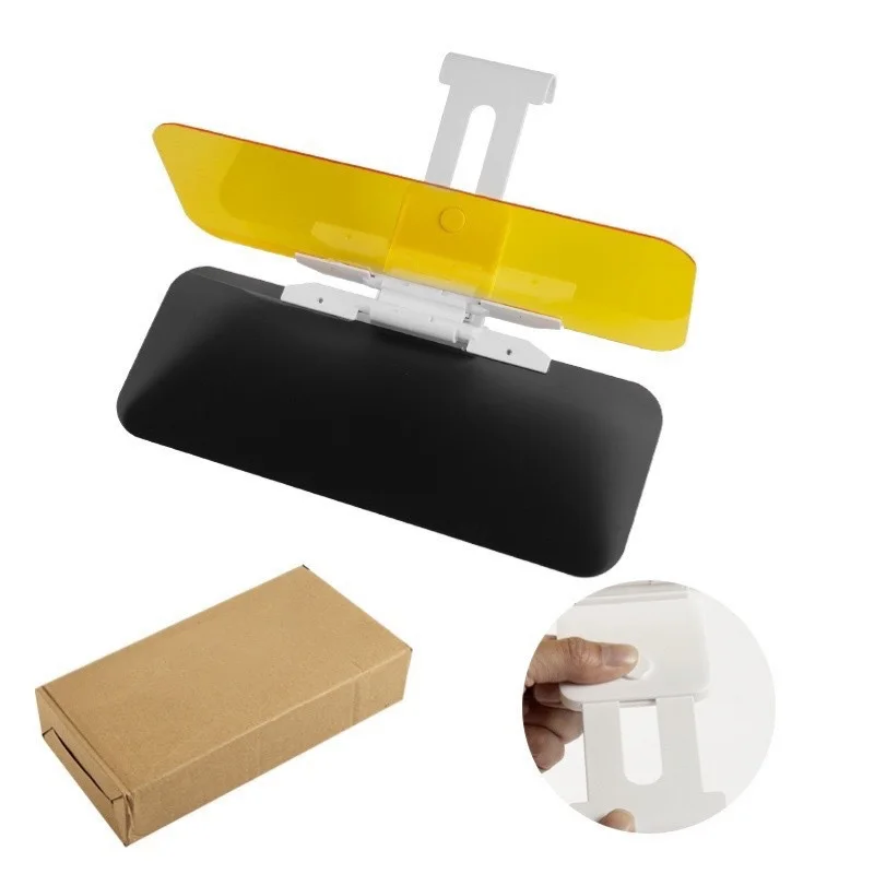 Dual Purpose Car Sun Visor - Day & Night Anti Glare Visor Extender with Night Driving Shield & UV Protection for SUVs, Trucks - view 6
