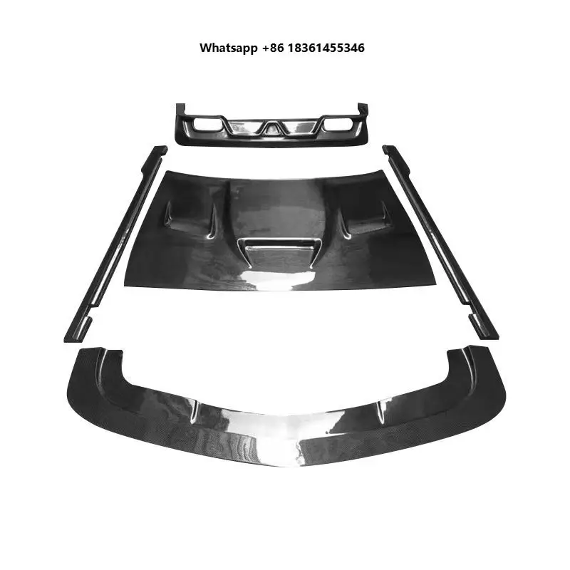 

Carbon Fiber For Charger Challenger 2010 2015 Motor De Front Bumper Side Skirt Spoiler Widebody Body Kit Wide Body Kit
