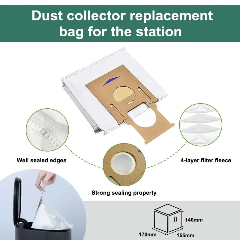 For Ecovacs Deebot T8+ T8 AIVI T8 N8+ N8 Plus N8 Pro T9 Spare Parts Main Side Brush Hepa Filter Mop Cloth Dust Bag Accessories