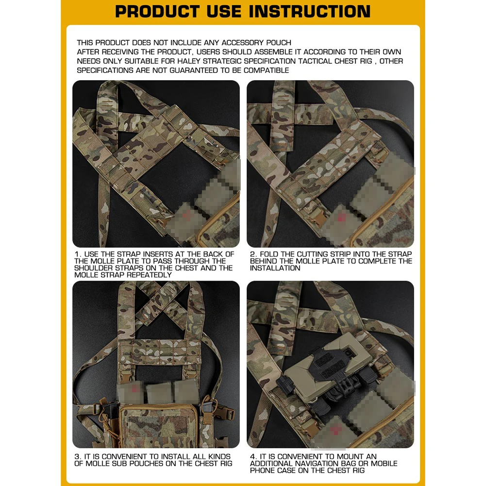 Aisoft Chest Rig Chest Rig Harnesses Extension Accessories Chest Vest Rig Chest Rig ...