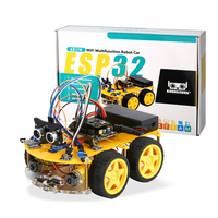 4WD WIFI APP Control School Children Kid Adult Programming Learning Stem Educational Smart Robot Car Starter Kit Set for Arduino