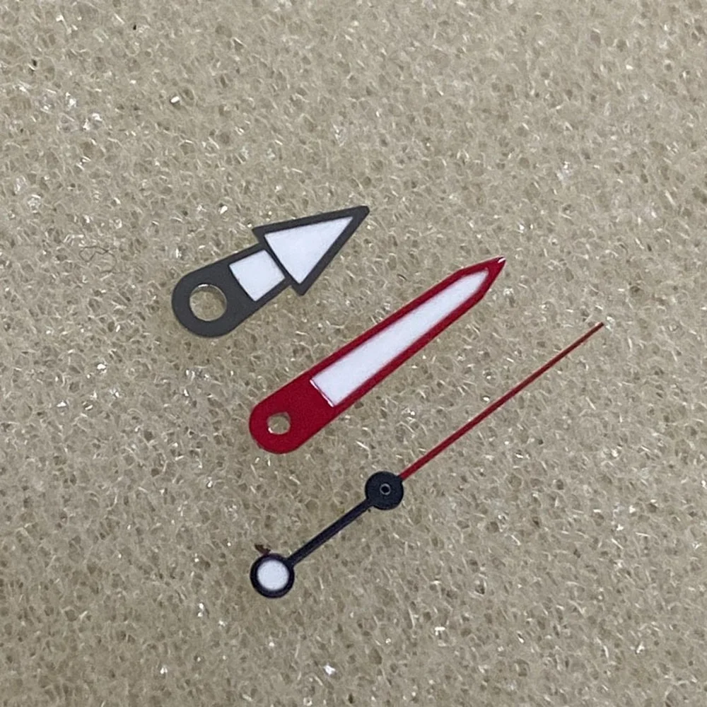 Zegarek ręce zielone świecące dla akcesoria zamienne naprawczych wskaźników zegarek z czujnikiem ruchu NH35 NH36