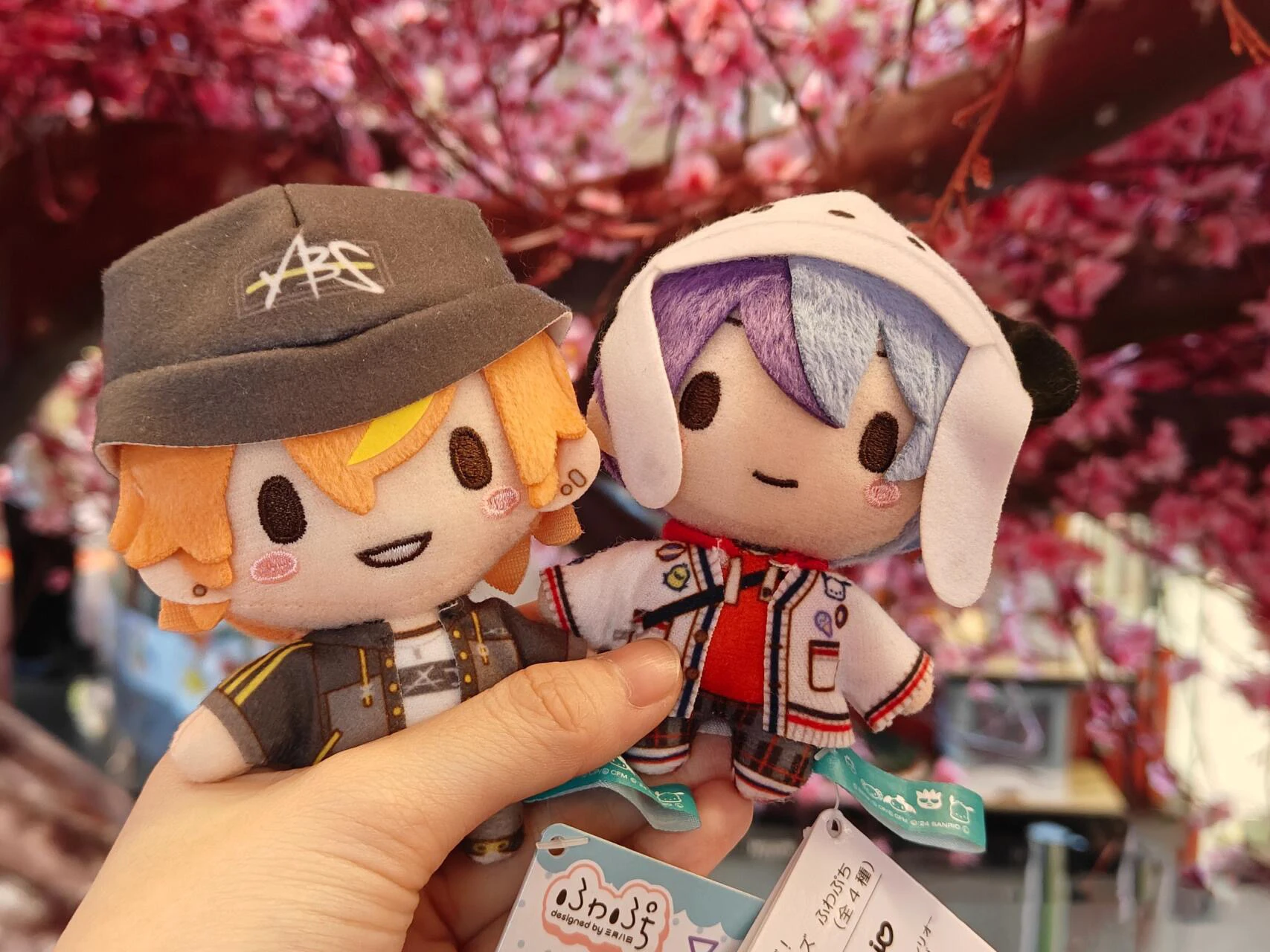 10 cm Pjsk Plüschtier Schlüsselanhänger Projekt Sekai Shinonome Akito Gefüllte Plüschpuppe Aoyagi Toya Anhänger Rucksack Tasche Dekor Geschenk – Detail 2