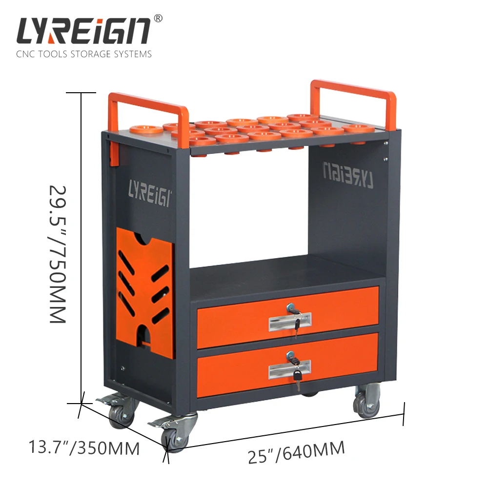 LYREIGN CNC Tool carts, Tool carts, carts, Various Scenes, Multi-Function carts, Various CNC Machine Tools HSK40/50/63/100, BT30