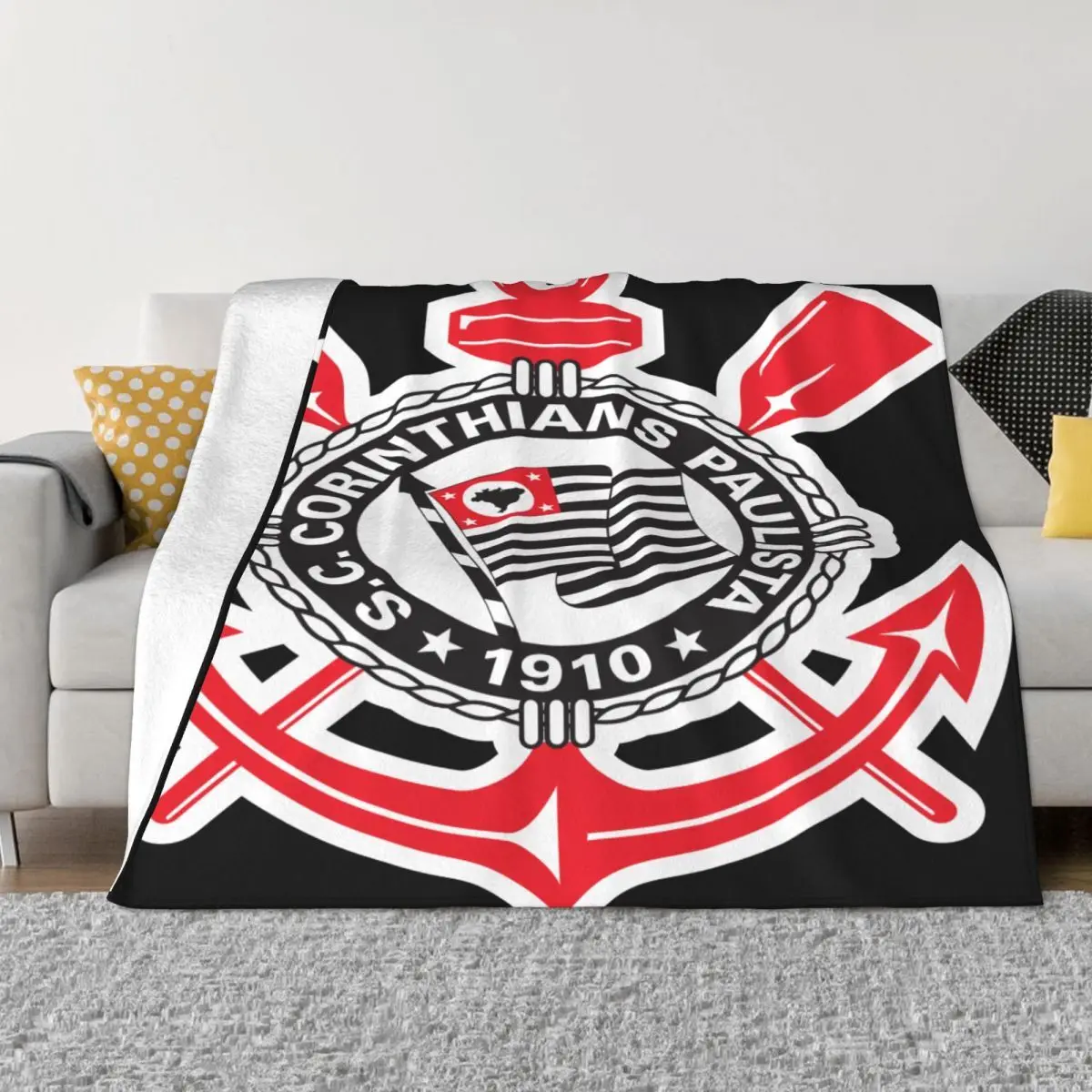 Corinthians Paulista 489 Plush Bed Blankets Home And Decoration Throw Blanket