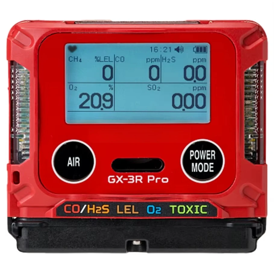 Original GX-3R Portable Gas Monitor Confined Space 4 Gas Monitor  GX-3R Pro
