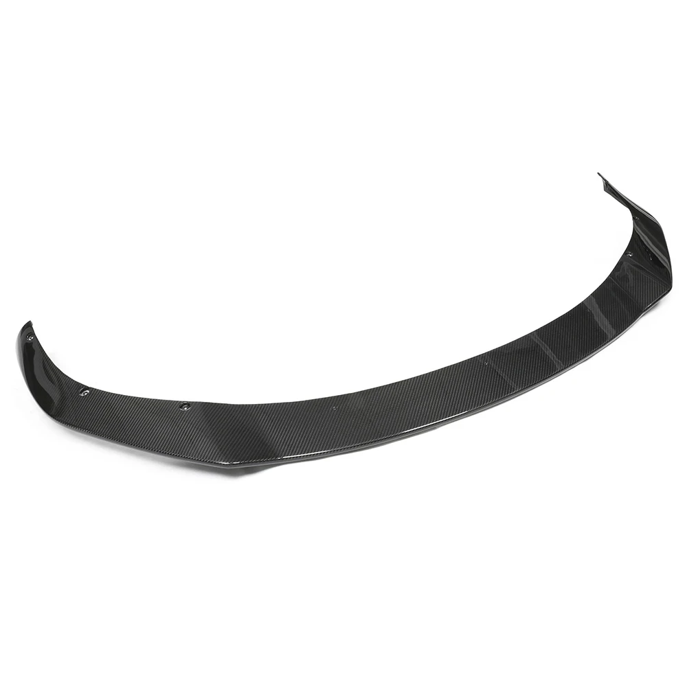 

Dry Carbon Fiber Cover for Teslal Model S 2021 2022 2023 2024 Car Front Bumper Lip Body Kit Spoiler Splitter Guard Auto Chin
