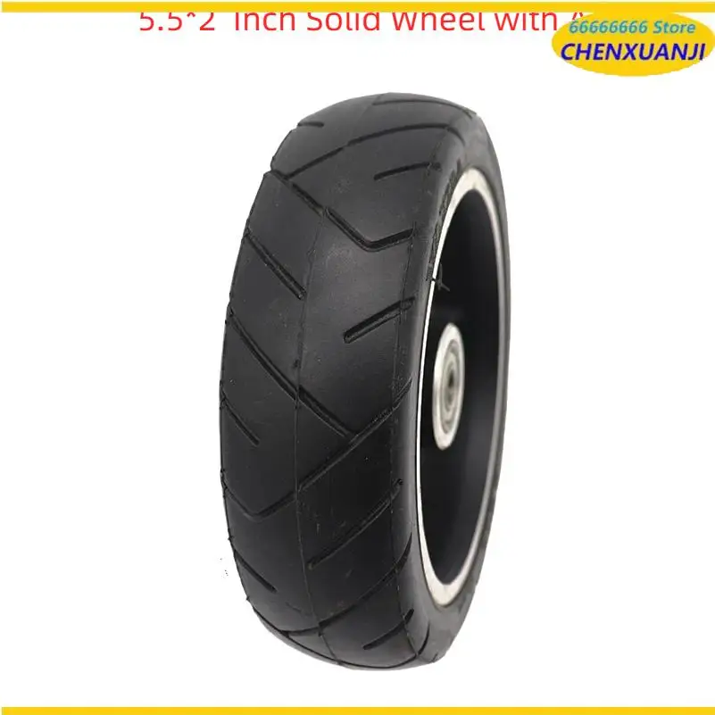 

5.5x2 Solid Belt Plastic Wheel Hub Fit Fast Wheel F0, Electric Scooter, Handcart
