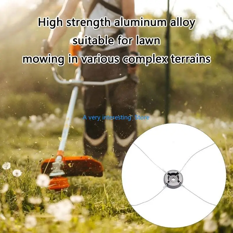 Professional Trimmer Head Replacement for Grass Trimmer Weeding Eater String U6XC