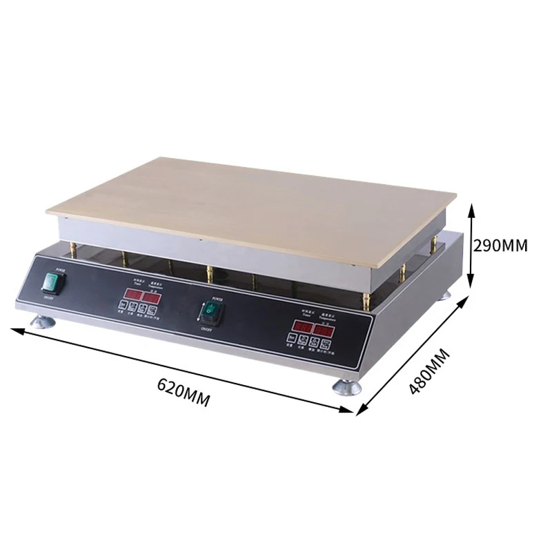 QM-76HL التجارية الفرنسية Soufflé آلة كامل النحاس شواء Souffle آلة الكعك الحلويات توقيت ذكي درجة حرارة ثابتة