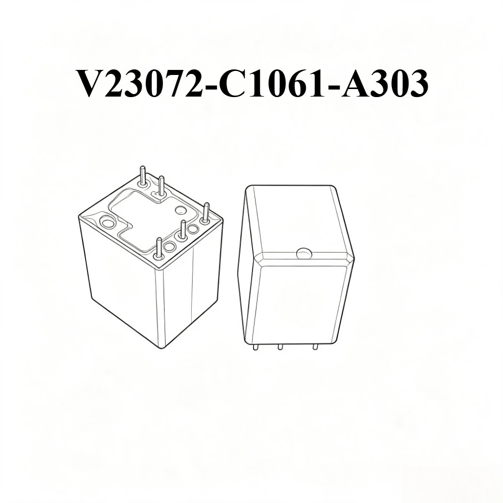 5PCS/Lot Original V23072-C1061-A303 12VDC 5PIN automotive central control turn signal indicator relay