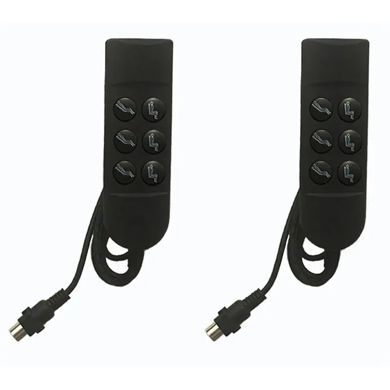 at05-2x-電動リクライニングチェア部品-パワーリクライニングスイッチ-リクライニングモータースイッチ-6ボタンハンドコントローラー-電動ソファ用