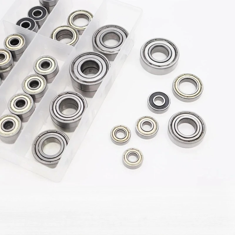 

44pcs Ball Bearings 608RS 608ZZ 698ZZ 628ZZ 6903ZZ 6003ZZ 6203ZZ Deep Groove Carbon Steel For Skateboard Roller Skate Bearings