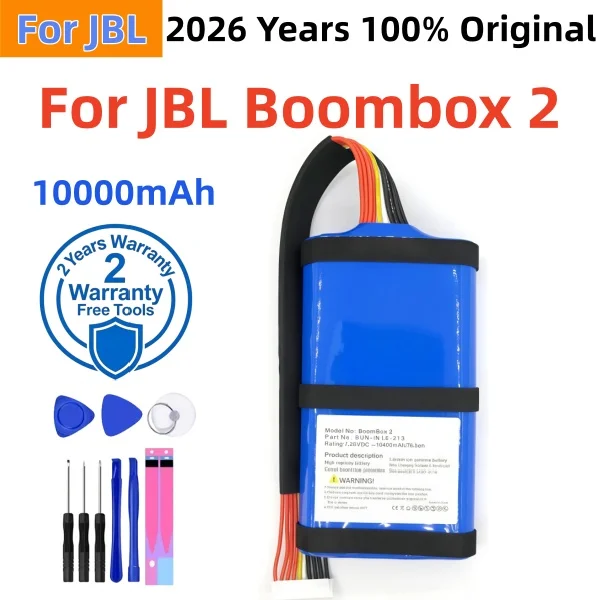 2026 New Original Player Speaker Battery For JBL Xtreme Boombox Clip Charge Flip Pulse 6 5 4 3 2 1 G03 Link 10 20 Bateria+Tools