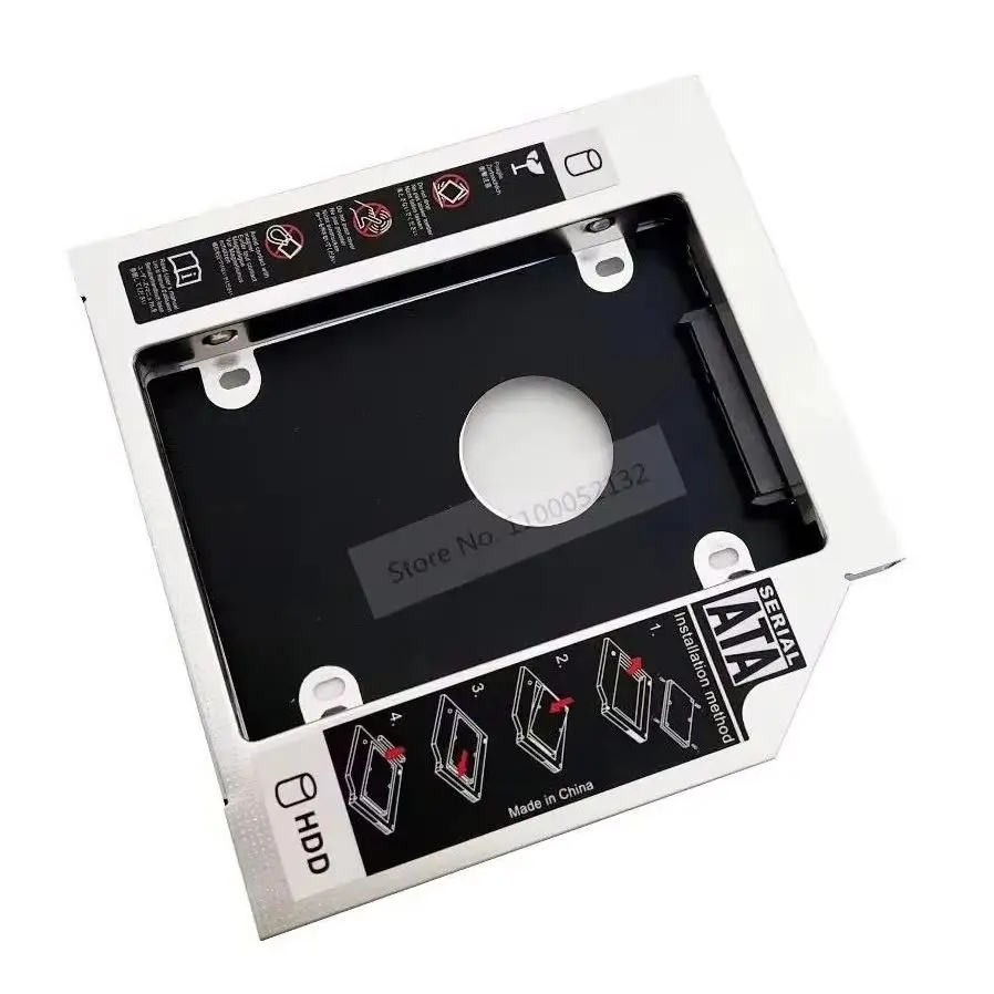2nd Hard Drive HDD Optical bay Caddy Frame Bracket for HP ENVY dv7-7212nr dv7-7243cl dv7-7230us ProBook 4330s 4331s 4535s 4430s