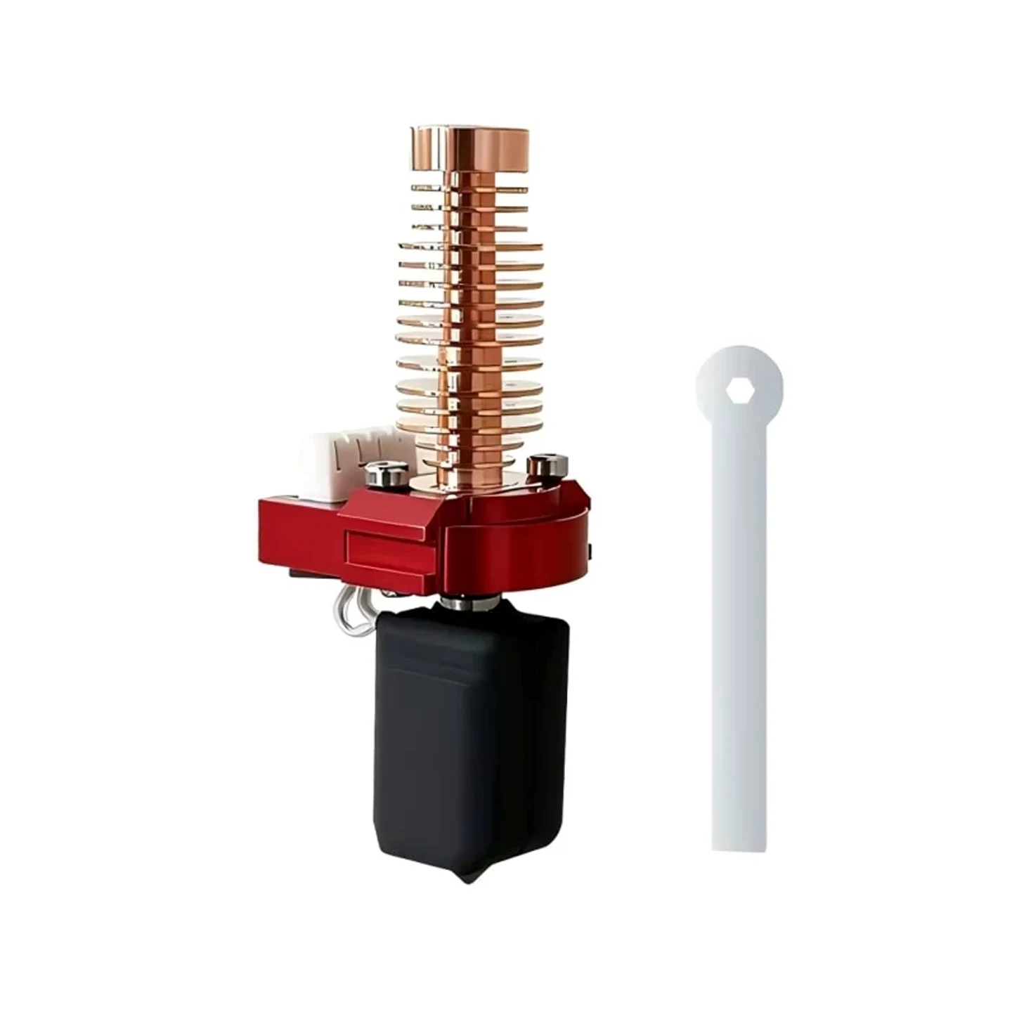 

Funssor Flashforge AD5M Upgraded Ceramic Hot End Kit Quick Plug Removable Harden Steel Nozzle Printing Head