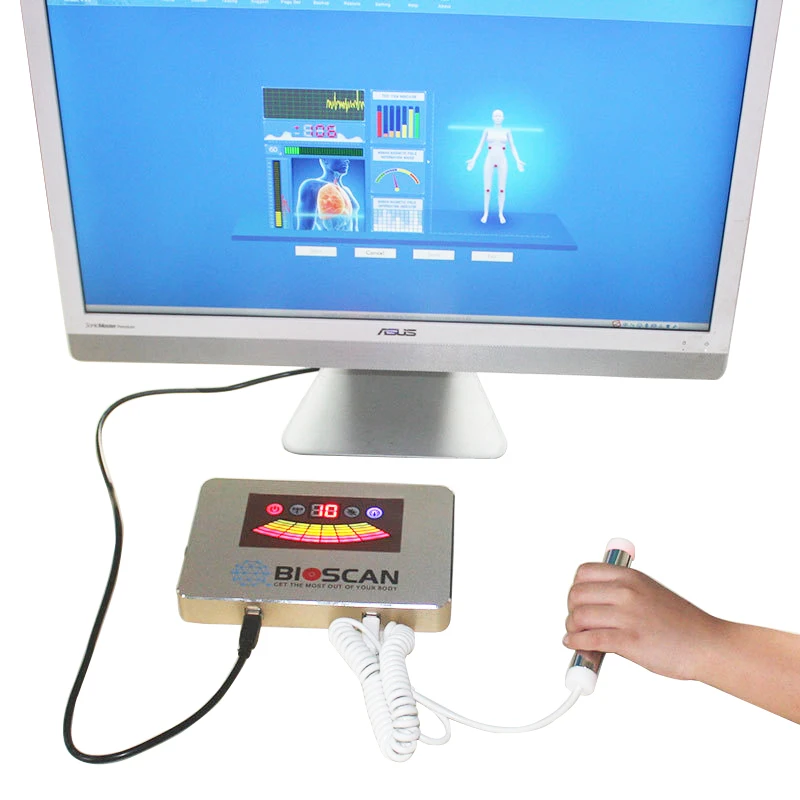 2024 New Arrival BIOSCAN Quantum Resonance Magnetic Analyzer Quantum Body Full Analyzer With Sub-health Testing Probe 52 Reports