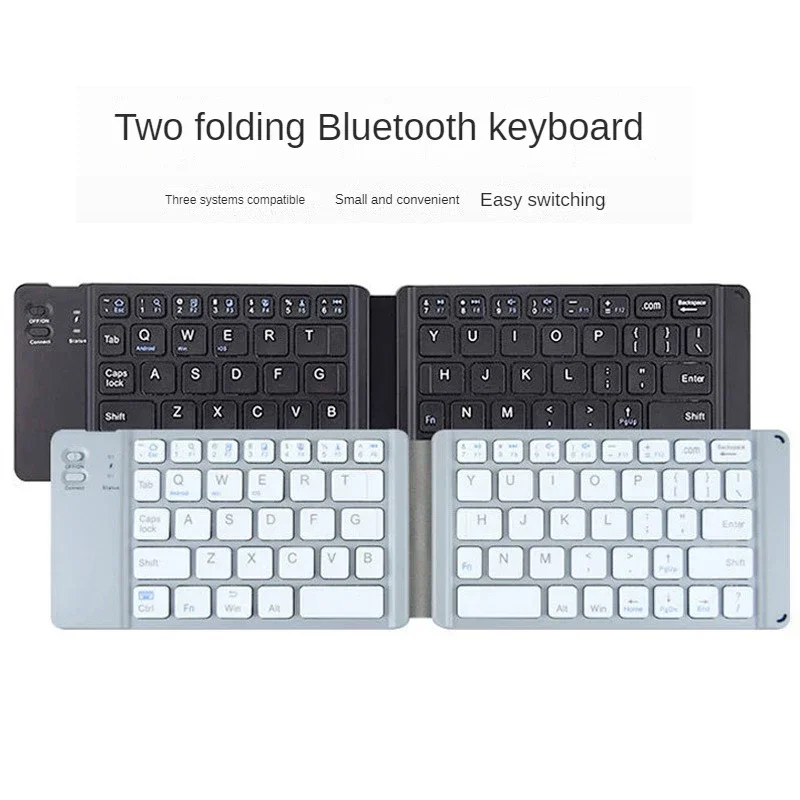 

Light-Handy Mini Wireless Bluetooth Folding Keyboard,Foldable Wireless Keypad