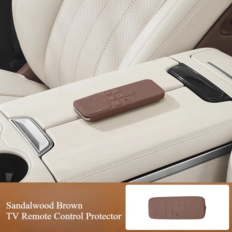 For BYD M9 TV Remote Control Silicone Protective Cover All-inclusive Anti-drop Case Interior Protection Modification Accessories