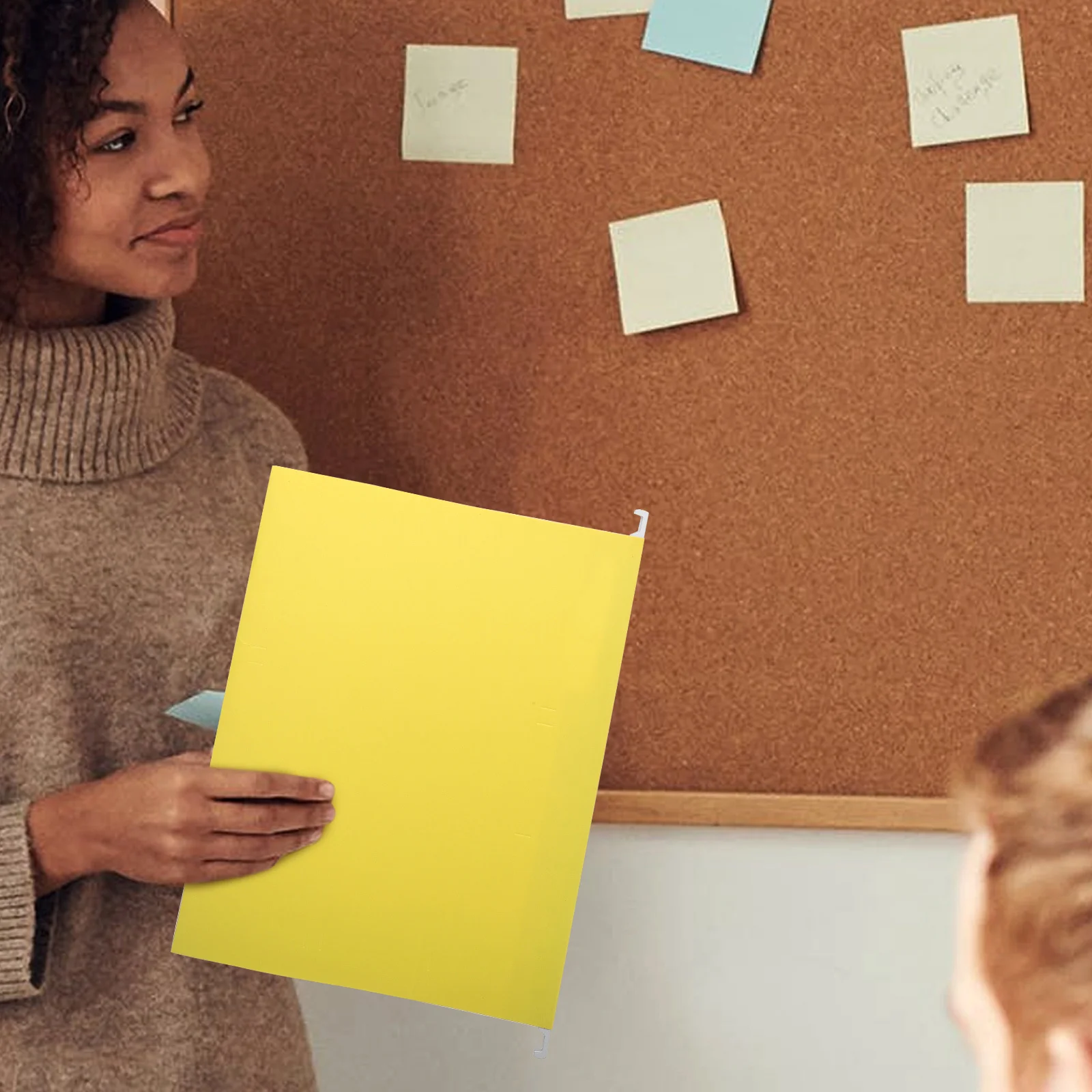 5 Stück praktische Aktenordner aus Papier, helle Farben, A4-Aufhängungsordner, Büro, Zuhause, Dokumente, Aktenordner