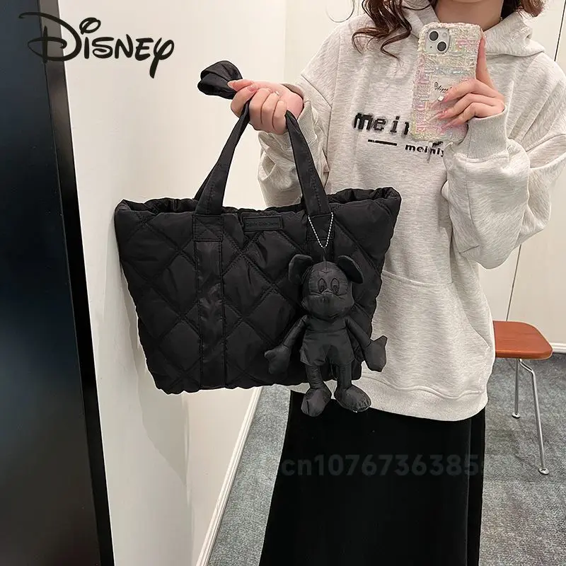 Disney Mickey 2024 neue Damen handtasche modische hochwertige Puppe Damen Tasche Cartoon personal isierte vielseitige Einkaufstasche