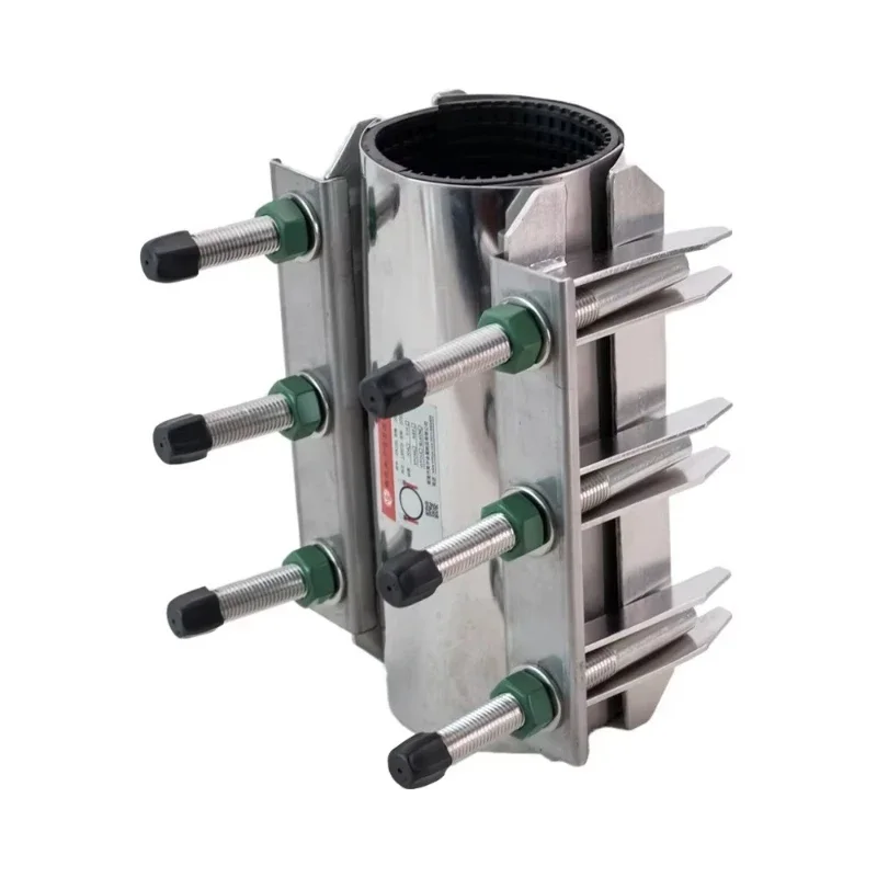 

Durable Pipe Leak Repair Solutions Stainless Steel Reinforced Double Plate Clamp Adjustable with Emergency Pipe Repair