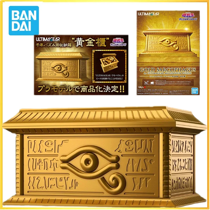 

В наличии оригинальные Bandai Duel Monsters Yu-Gi-Oh! Ultimagear Gold Sarcophagus Pharaoh Аниме Фигурка Сборка Модель Игрушки