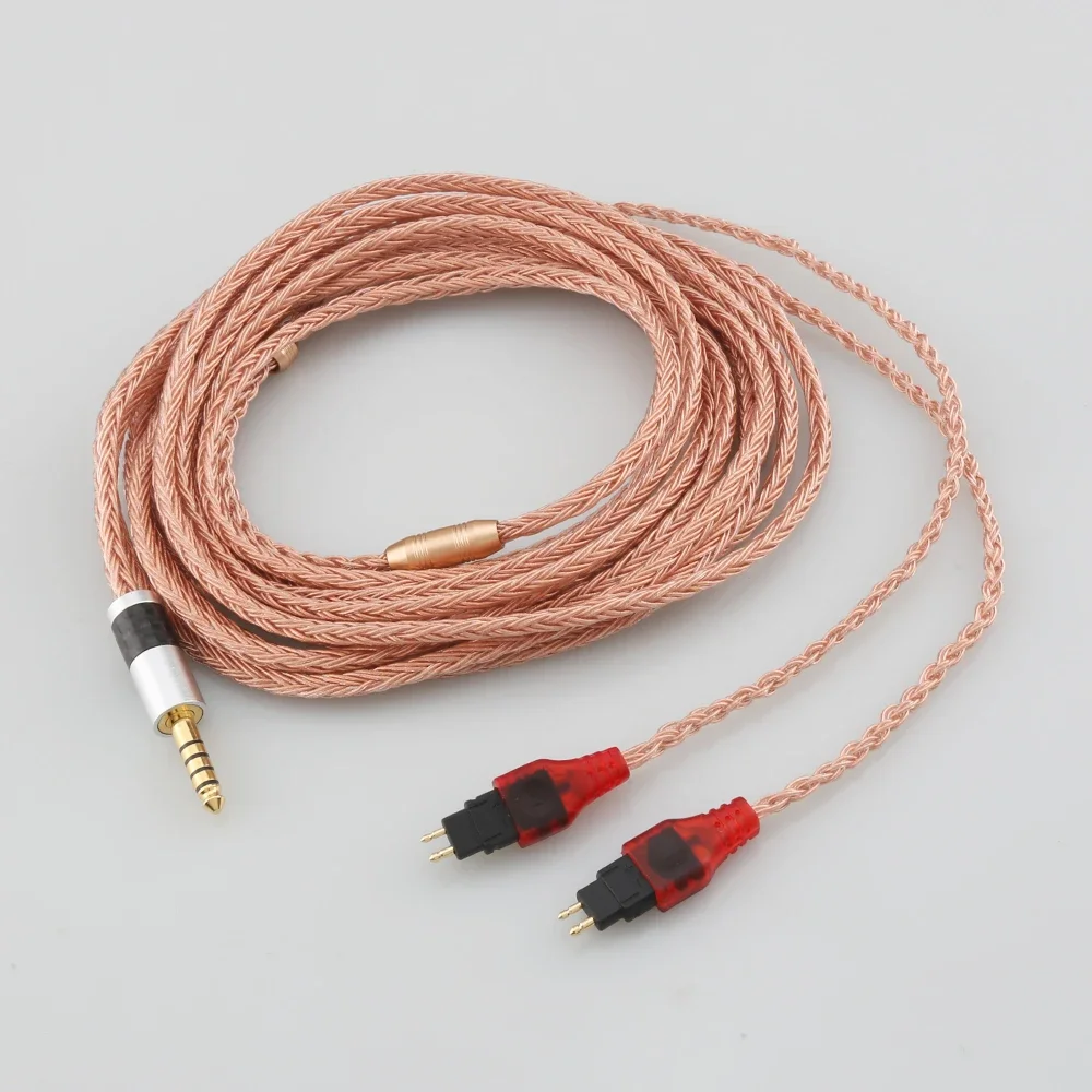 HiFi 2,5 мм 3,5 мм XLR сбалансированный 16-ядерный 99% 7N OCC кабель для наушников для Sennheiser HD580 HD600 HD650 HDxxx HD660S HD58x HD6xx