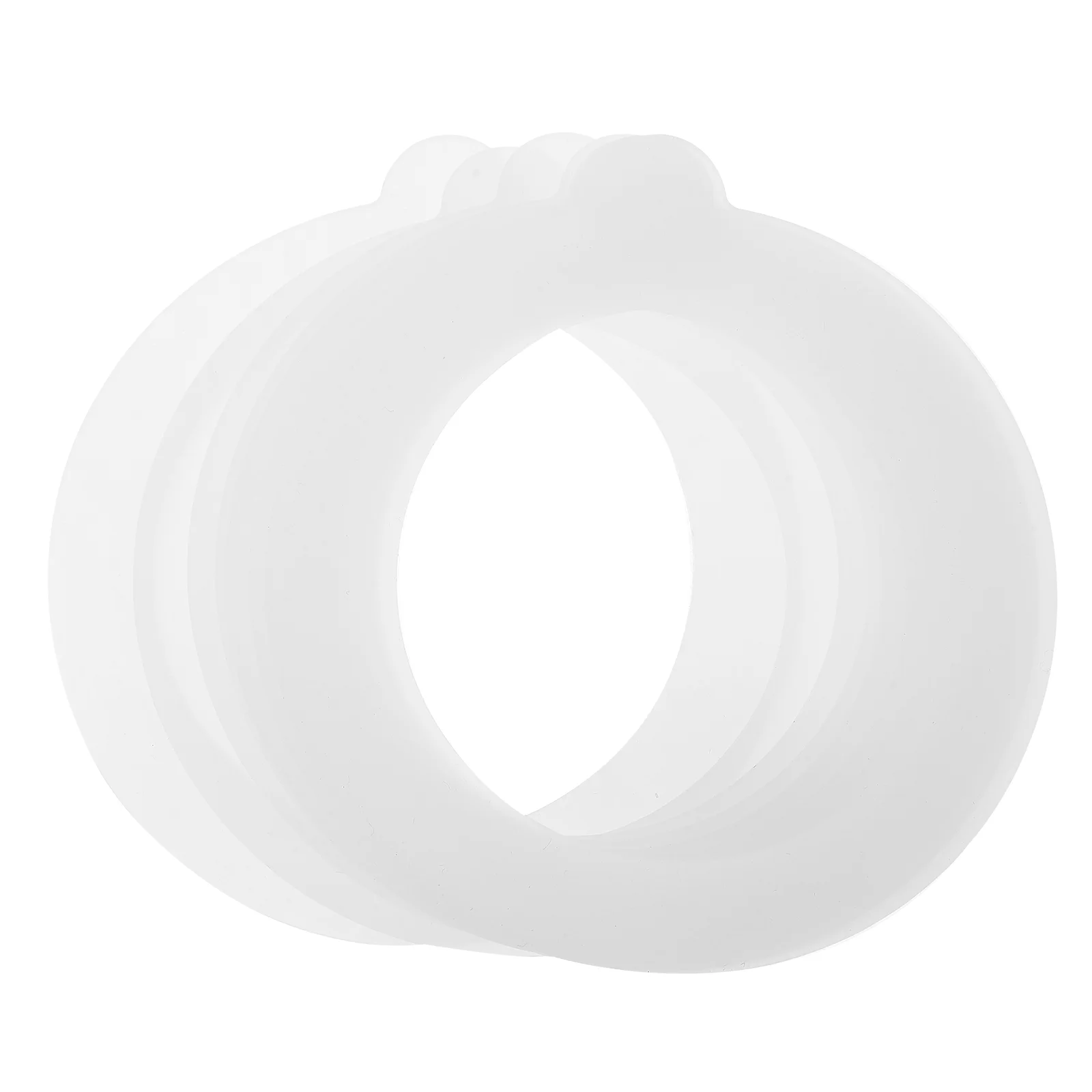

8 Pcs Silicone Seal Jar Lids Rings Wide Mouth Jars Gasket For Glass Seals Sealing