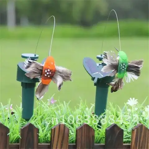 

1Pcs Solar Powered Flying Butterfly Bird Sunflower For Yard Garden Stake Ornament Flower Pots Outdoor Decoration Dropshipping