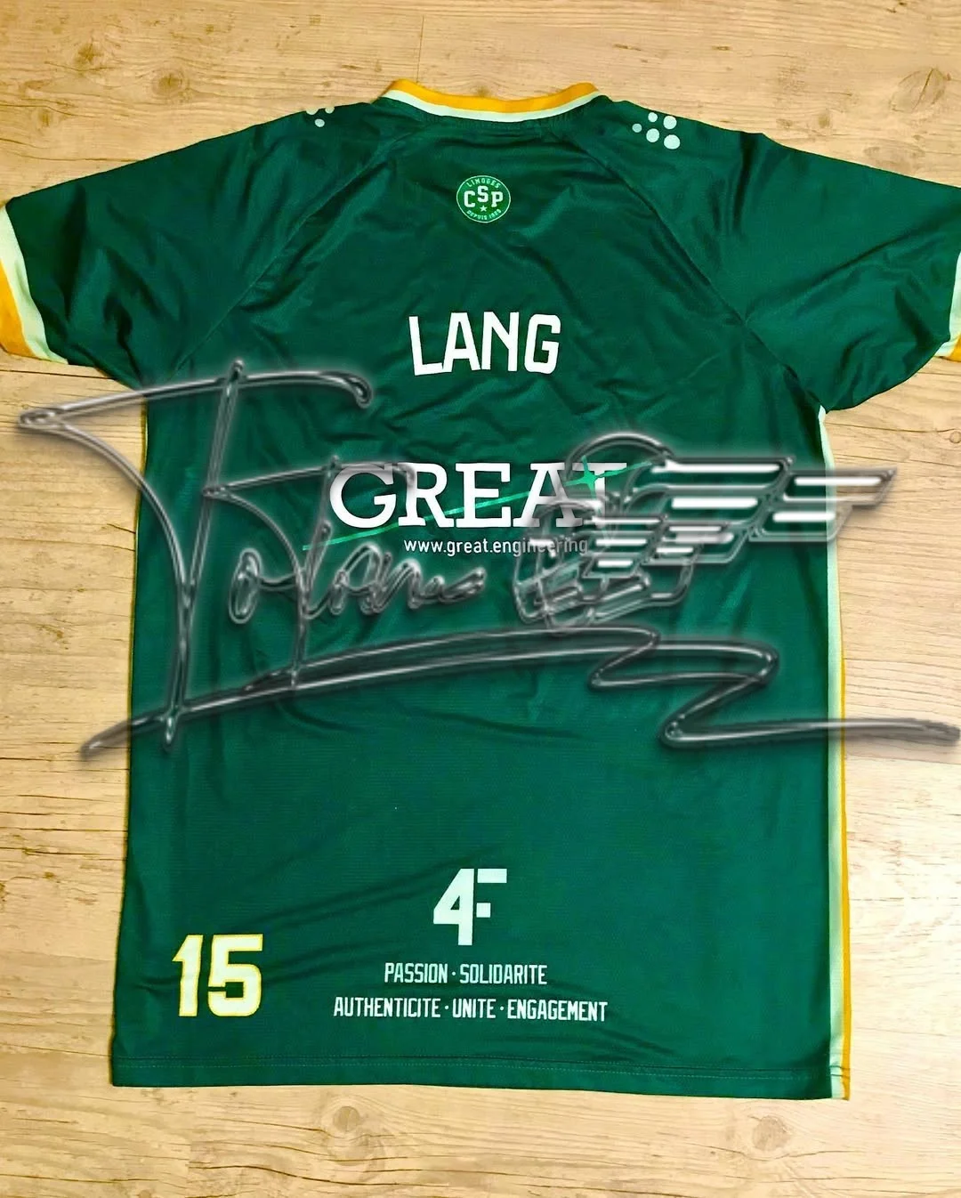 2025-26 جديد متعدد الاستخدامات الأخضر تي شيرت غير رسمي الرياضة التجفيف السريع دعوى Limoges زوجين الزي كرة السلة نمط فرنسا للجنسين