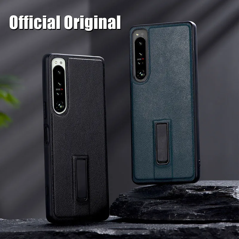 Stand Case For Sony Xperia 10 III PU Leather Case TPU+PC Shockproof Armor Cover For Sony 5 1 III X23 5 Ace II Phone Case Covers