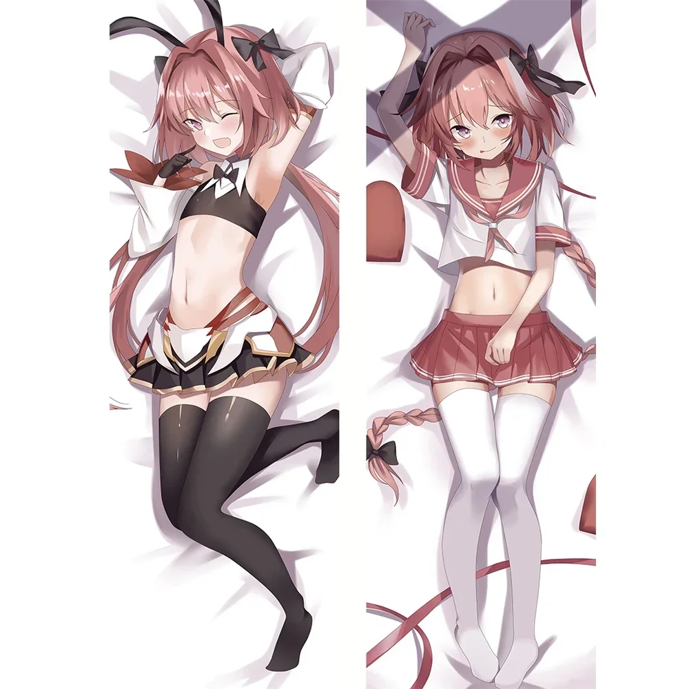 Anime Dakimakura Game Fate/EXTELLA LINK Rider Astolfo Hugging Body Pillow Case DIY 2way Tricot Throw Pillow Cover 170x60cm New