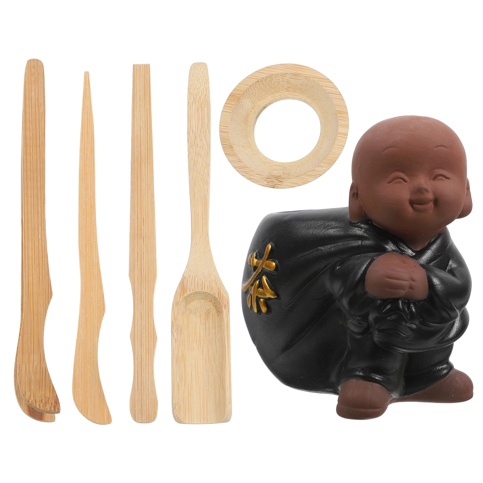 

Style Set Chinese Kung Fu Accessories Retro Wooden Tools Kit For Office Home Teahouse Kitchen Tea Utensils Tea