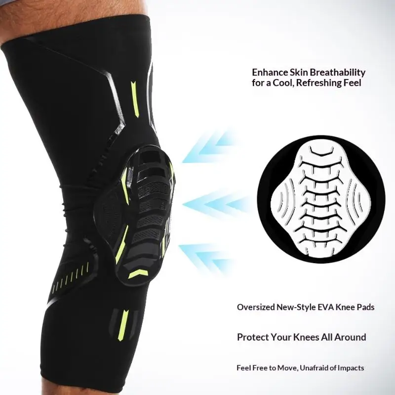 1Pc Knee Brace Compression Knee Support Shockproof Knee Pad Sleeve for Running Arthritis Joint Pain Relief for Men and Women